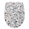 Wenko Abattant WC thermoplast design Terrazzo