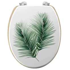 Douceur D'Intérieur Abattant WC Varadero - Blanc et vert