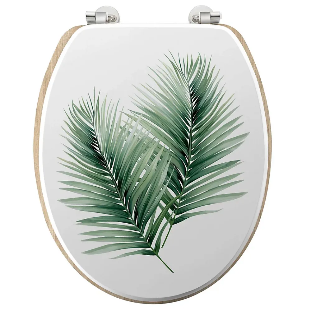 Douceur D'Intérieur Abattant WC Varadero - Blanc et vert