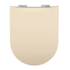 Abattant Wc|Olfa Abattant wood slim déclipsable uni (36.5x48 cm - Beige)