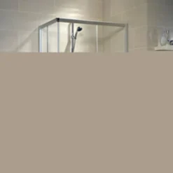 Porte De Douche|Schulte Accès d'angle coulissant blanc 90 x 90 cm Phoenix