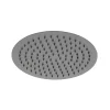 Pommeau De Douche, Flexible Et Barre De Douche|Thermador AGHE Pomme de douche ronde 200mm métal slim noir - - SF101ANE