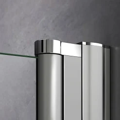 Porte De Douche|AICA Sanitaire Aica Porte De Douche Battante 95x197cm Porte De Douche Installation En Niche Ouverte Vers L'intérieur Ou L'extérieur