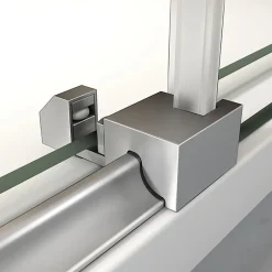 Porte De Douche|AICA Sanitaire Aica Porte De Douche Coulissante 160x195cm En 8mm Verre Anticalcaire
