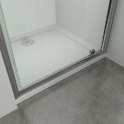 Porte De Douche|AICA Sanitaire Aica Porte De Douche 80x185 Cm Porte Pivotante Installation En Niche Verre Securit