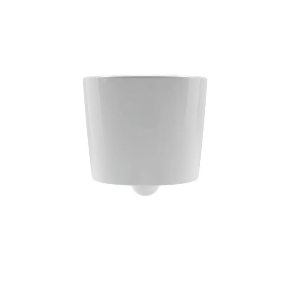 AICA Sanitaire AICA WC Suspendu Sans Bride Avec Abattant Soft-Close - Blanc 52,5x36x36cm