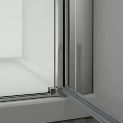 AICA Sanitaire Aica 80x187cm Porte Pivotante Porte De Douche Paroi De Douche En Niche Verre Anticalcaire