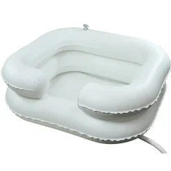 Aidapt VM970 - Bac à Shampooing Gonflable - Idéal pour le lavage assisté des cheveux au lit