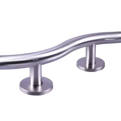 Barre D'Appui|Aidapt VY478P - Barre d'appui incurvée de luxe en acier inoxydable dans une finition polie