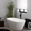 Kiamami Valentina Allegra Baignoire Autoportante Ovale 150 Cm En Acrylique