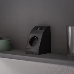 Armoire De Toilette|Bernstein Amoire de toilette suspendue 100x19x72,5cm (LxPxH), 3 portes mirroir, éclairage LED + prise électrique, Charnières mobiles, NEO
