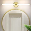 Miroir Lumineux|Nettlife Applique murale de salle de bain à LED 8W, lampe de salle de bain, applique murale 4000K IP44