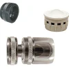 Noyon et Thiebault Aérateur sur rotule limiteur de débit 12 l/min Femelle 22 x 100 - Mâle 24 x 100
