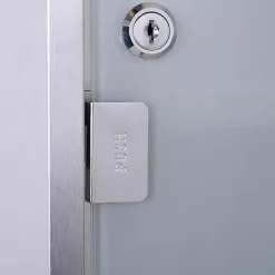 Homcom Armoire à pharmacie murale verrouillable 3 niv. acier inox