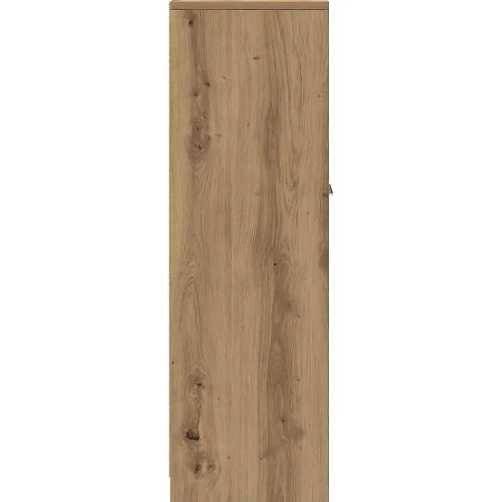 Vidaxl Armoire de bain chêne artisanal 30x30x95 cm bois d'ingénierie