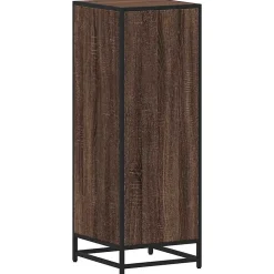 Vidaxl Armoire de bain chêne marron 35x37,5x100 cm bois d'ingénierie