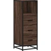Vidaxl Armoire de bain chêne marron 35x37,5x100 cm bois d'ingénierie