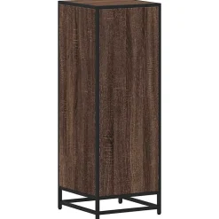 Vidaxl Armoire de bain chêne marron 35x37,5x100 cm bois d'ingénierie