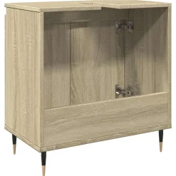 Vidaxl Armoire de bain chêne sonoma 58x33x60 cm bois d'ingénierie