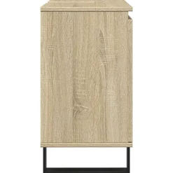 Meuble Wc|Vidaxl Armoire de bain chêne sonoma 58x33x60 cm bois d'ingénierie