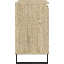 Meuble Wc|Vidaxl Armoire de bain chêne sonoma 58x33x60 cm bois d'ingénierie