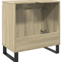 Meuble Wc|Vidaxl Armoire de bain chêne sonoma 58x33x60 cm bois d'ingénierie