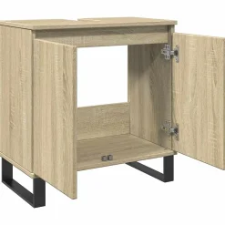 Meuble Wc|Vidaxl Armoire de bain chêne sonoma 58x33x60 cm bois d'ingénierie