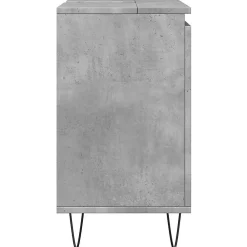 Meuble Wc|Vidaxl Armoire de bain gris béton 58x33x60 cm bois d'ingénierie