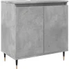 Meuble Wc|Vidaxl Armoire de bain gris béton 58x33x60 cm bois d'ingénierie