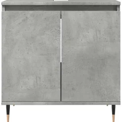 Meuble Wc|Vidaxl Armoire de bain gris béton 58x33x60 cm bois d'ingénierie