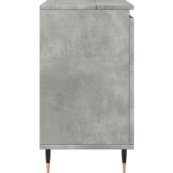 Meuble Wc|Vidaxl Armoire de bain gris béton 58x33x60 cm bois d'ingénierie