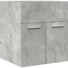 Meuble Wc|Vidaxl Armoire de lavabo de salle de bain gris béton 41x38,5x46 cm