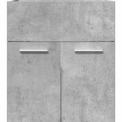 Meuble Wc|Vidaxl Armoire de lavabo de salle de bain gris béton 41x38,5x46 cm