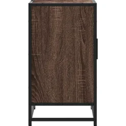 Meuble Wc|Vidaxl Armoire de lavabo de salle de bain chêne marron 65x33x60 cm