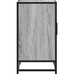 Vidaxl Armoire de lavabo de salle de bain sonoma gris 65x33x60 cm