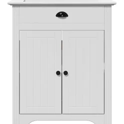 Meuble Wc|Vidaxl Armoire de lavabo de salle de bain BODO blanc 70x35x80 cm