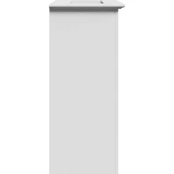 Meuble Wc|Vidaxl Armoire de lavabo de salle de bain BODO blanc 70x35x80 cm