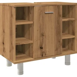 Vidaxl Armoire de salle de bain chêne artisanal 60x32x53,5 cm
