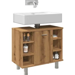 Vidaxl Armoire de salle de bain chêne artisanal 60x32x53,5 cm