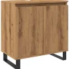 Meuble Wc|Vidaxl Armoire de salle de bain chêne artisanal 58x33x60 cm
