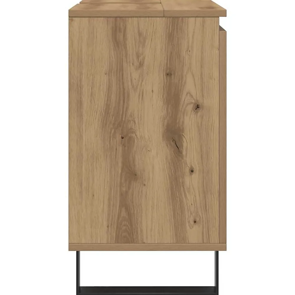 Meuble Wc|Vidaxl Armoire de salle de bain chêne artisanal 58x33x60 cm