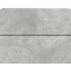 Meuble Wc|Vidaxl Armoire de salle de bain gris béton bois d'ingénierie