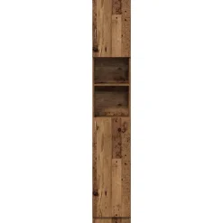 Meuble Wc|Vidaxl Armoire de salle de bain vieux bois bois d'ingénierie