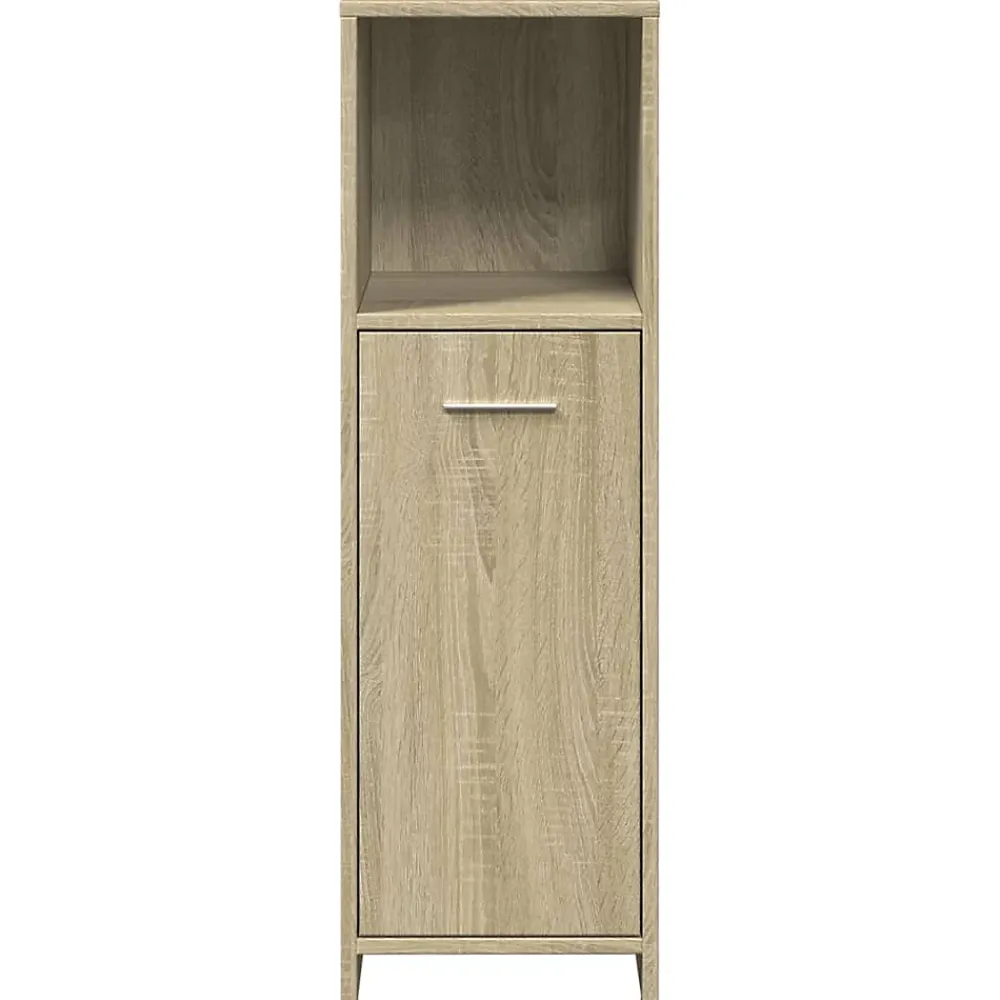 Meuble Wc|Vidaxl Armoire de salle de bain Chêne sonoma 30x30x95 cm Aggloméré