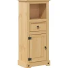 Meuble Wc|Vidaxl Armoire de salle de bain Corona 45x33x110 cm bois de pin massif