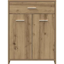Meuble Wc|Vidaxl Armoire de salle de bain chêne artisanal 60x33x80 cm