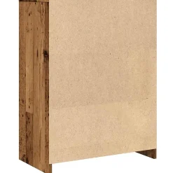 Meuble Wc|Vidaxl Armoire de salle de bain vieux bois 60x33x80 cm bois ingénierie