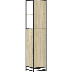 Vidaxl Armoire de salle de bain chêne sonoma 35x37,5x166 cm