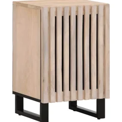 Meuble Wc|Vidaxl Armoire de salle de bain 38x34x58 cm bois massif de manguier