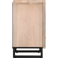 Meuble Wc|Vidaxl Armoire de salle de bain 38x34x58 cm bois massif de manguier